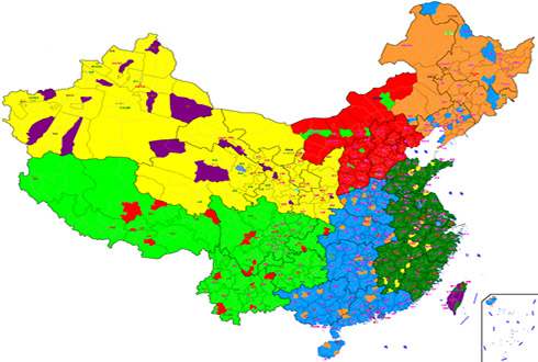 中国各省矿产资源分布情况